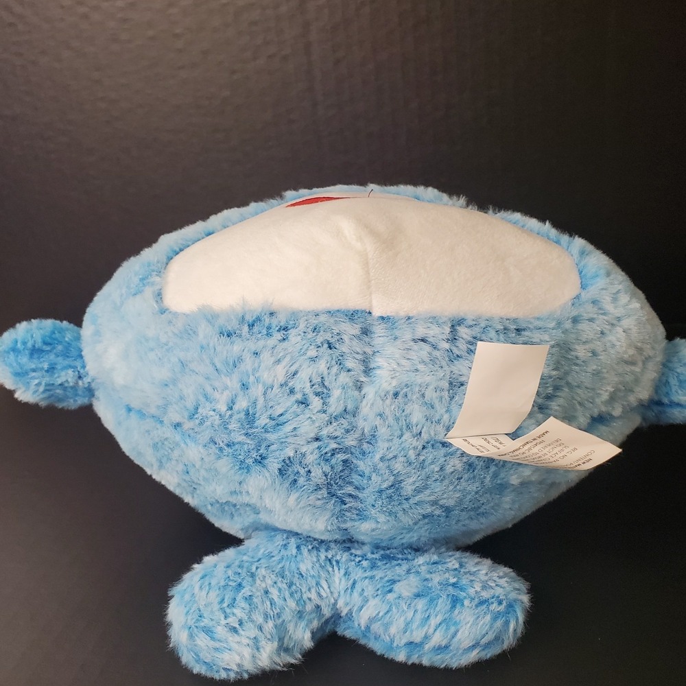 Fiesta Gumballs Narwhal Whale Plush Blue White 8.5" Unicorn Of The Sea Stuffed - Picture 3 of 7